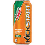 Kickstart (Orange Citrus)'s Canadian 473 ml (16 oz.) can design from 2015 until 2017 (wet).