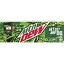 Mountain Dew's 12-pack design during the Outdoor Stimulus promotion (front).