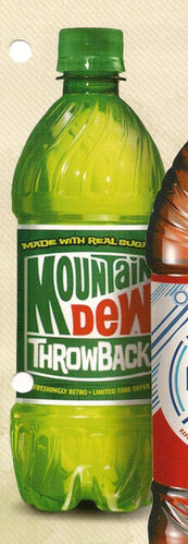 Mountain Dew Classic Bottle with Real Sugar