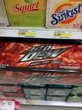 Leaked photo of a Game Fuel 12-can pack with no game promotion or tie-in whatsoever
