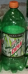 Diet Mountain Dew's 1-liter bottle design during the 2012 Dew XP promotion for Halo 4.