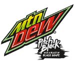 Mountain dew pitch black logo 2011