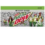 Diet Mountain Dew's 24-pack design during the Team Rubicon promotion (side).