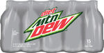 Diet Mountain Dew's 15-pack 16 oz. bottle design from 2009 until 2013.