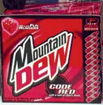 Code Red's first 16.9 oz. 12 pack design.