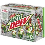 Diet Mountain Dew's 3x4 12-pack design during the Team Rubicon promotion (right).