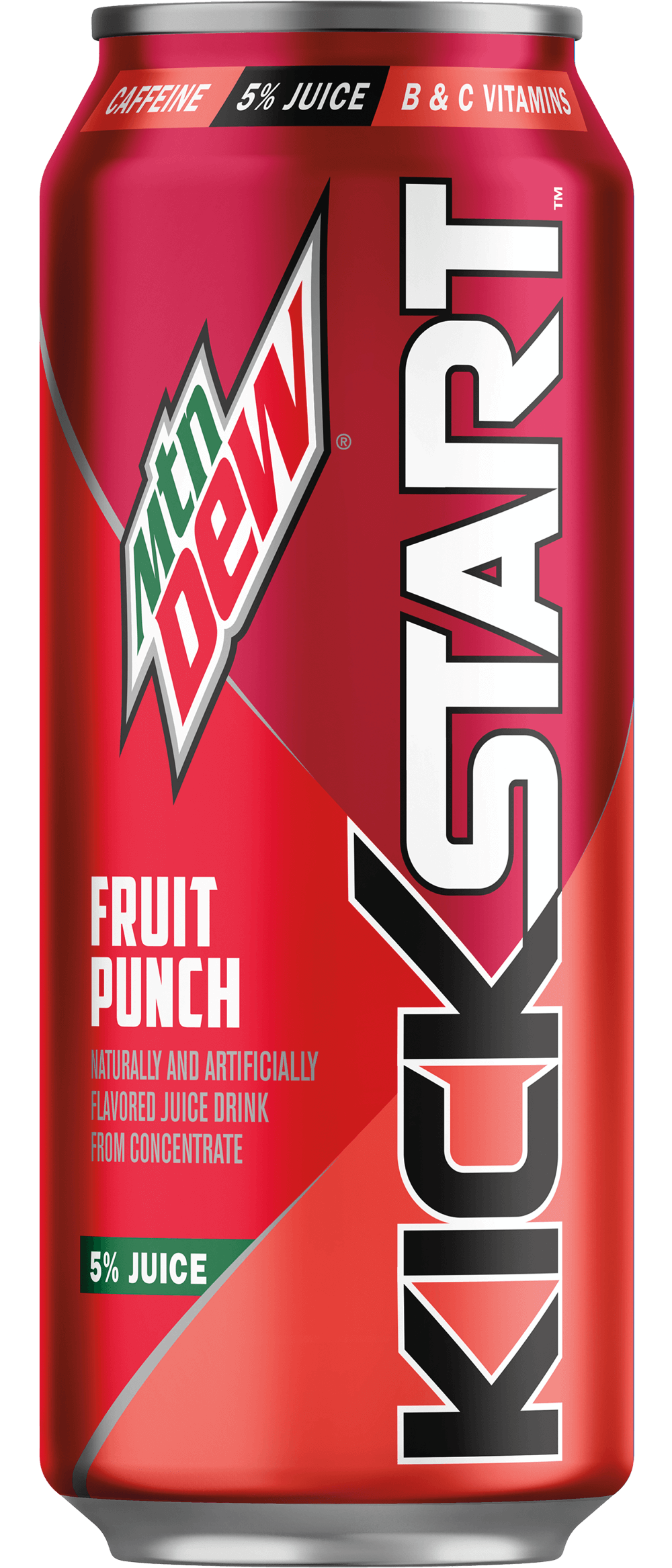 Mountain Dew Kickstart Fruit Punch (473 ml)