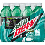 Baja Blast's 12-pack design for 16.9 oz. bottles, during DEWcision 2016.