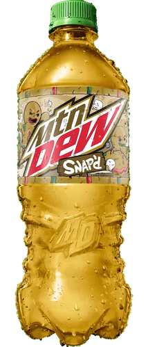 Mountain Dew Soda Gingerbread Snap'd Bottle (20 oz)