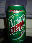 Caffeine-Free Mountain Dew's Canadian can design from 1999 until 2005.