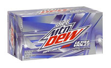 Diet Ultra Violet's 8-pack design.