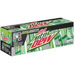 Diet Mountain Dew's 6x2 12-pack design during the DEWcision 2016 promotion (left).