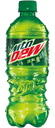 Mountain Dew's Sidekick bottle design from 2013 until 2017 (wet).