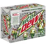 Diet Mountain Dew's 3x4 12-pack design during the Team Rubicon promotion (left).