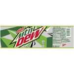 Diet Mountain Dew's contemporary 1.25-liter bottle label.