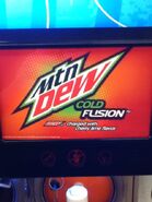 Cold Fusion Freeze selection at a Sheetz store.