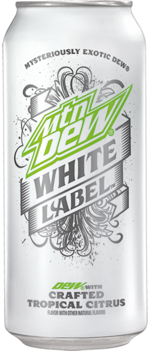 mountain dew can label