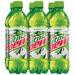 The current Diet Mountain Dew 6-pack 16.9 oz. design.