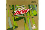 Caffeine-Free Mountain Dew's 6x2 12-pack design from 2011 until 2017 (side).