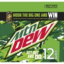 Mountain Dew's 12-pack design during the Outdoor Stimulus promotion (side).