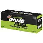 The official Amp Game Fuel Charged (Original Dew) alternate 16 oz. 12-pack design (right).