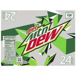 Diet Mountain Dew's cube 24-pack design from 2023 until 2025 (top).