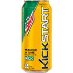Kickstart (Mango Lime)'s Canadian 473 ml (16 oz.) can design.