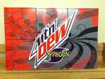 Typhoon Prize Pack won during "Back by Popular DEWmand", featuring the flavor's label art.