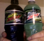 Pitch Black and Baja Blast in bottles, as of April 15th.