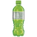 The current Diet Mountain Dew Sidekick 20 oz. bottle design (back design without logo).