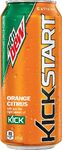 Kickstart (Orange Citrus)'s current Canadian 473 ml (16 oz.) can design.