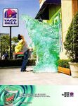 Mountain Dew Baja Blast advertisement from 2004.