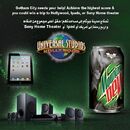 Promotional artwork for the Arabian version of the DewGothamCity promotion, featuring Mountain Dew's can design during that promotion.