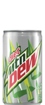Diet Mountain Dew's contemporary 7.5 oz. can design.