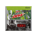 Diet Mountain Dew's 6x2 12-pack design during the 2012 Dew XP promotion for Halo 4 (side).