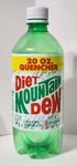 Diet Mountain Dew's 20 oz. bottle design from 1991 until 1996.