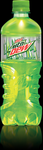 Diet Mountain Dew's Sidekick bottle design until 2013.