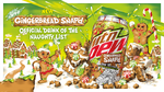 Promotional artwork for Gingerbread Snap'd, featuring its can design.