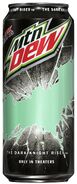 Mountain Dew's 16 oz. can design during the 2012 DewGothamCity promotion for The Dark Knight Rises.