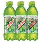 Diet Mountain Dew's previous 16.9 oz. bottle 6-pack design.