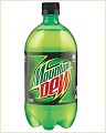 Mountain Dew's New Zealand 1-liter bottle design.