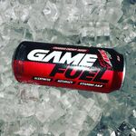 Photograph of a Amp Game Fuel (Cherry Burst) 16 oz. can.