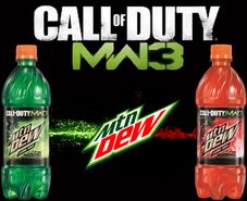 One of the promotional posters for the MW3 Game Fuel.