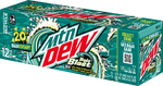 Baja Blast's 6x2 12-pack design during the 20th Bajaversary promotion (right).