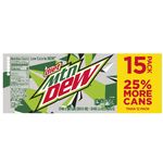 Diet Mountain Dew's 15-pack design from 2017 until 2023 (top).