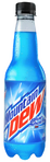 Blue Shock's current Malaysian 500 ml bottle design (wet).