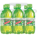 Diet Mountain Dew's 6-pack 12 oz. bottle design from 2009 until 2013.