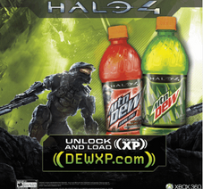 One of the Halo 4 Game Fuel promotional posters.