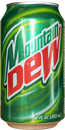 Mountain Dew's 12 oz. can design from 1999 until 2005.