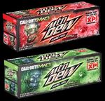 Game Fuel (Tropical)'s 2011 12-pack design alongside that of Game Fuel (Citrus Cherry).